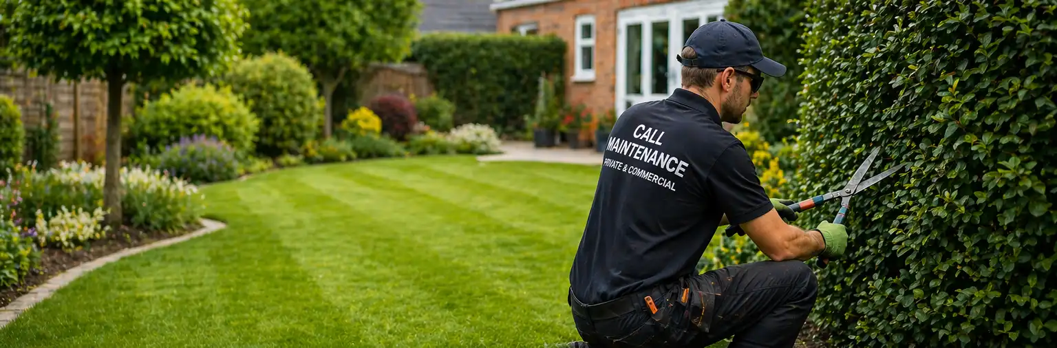domestic garden maintenance services
